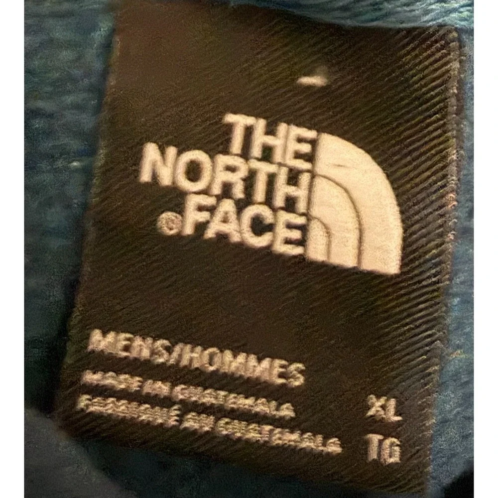 The North Face Half Dome Graphic Hoodie Mens XL Blue Pullover